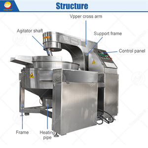 Orme หม้อหุงต้มแบบปรับเอียงได้สำหรับอุตสาหกรรมกาต้มน้ำพร้อมเครื่องผสม - Product Image 2