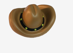 Logotipo personalizado Sombrero de vaquero Pu Stress Relievers Stress Toy Stress Ball - Product Image 4