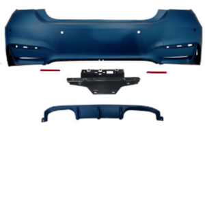 Kit de carrocería de coche a <span class=keywords><strong>precio</strong></span> de fábrica 2025 para <span class=keywords><strong>BMW</strong></span> 4Series F33 F32 F36 2013-2020 actualización a estilo M4 falda de montaje de parachoques delantero + trasero - Product Image 3
