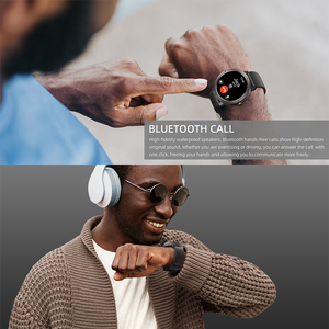 DM76 GPS deporte 5ATM impermeable Android reloj inteligente Unisex redondo al aire libre brújula para llamar - Product Image 2