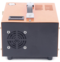 Pompa kompresor udara pcp, kompresor udara 300bar/4500Psi/30MPa, warna tangki peluru, pompa udara 12v/110v/220V