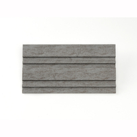 Panneaux de parement en bois grainé PS de haute qualité pour murs et portes, faciles à installer, moulures intérieures, panneau de 160 mm, couleur charbon de bois