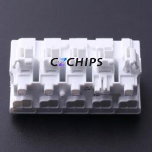 294-8035 Spring Terminal Block P=10mm Connector ( Construction: 1x5P )( Pitch: 10mm )( Color: White ) - Product Image 2