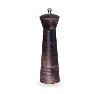 Macinapepe in Legno con Finitura Scura, Utensile da Cucina per Spezie - Product Image 1
