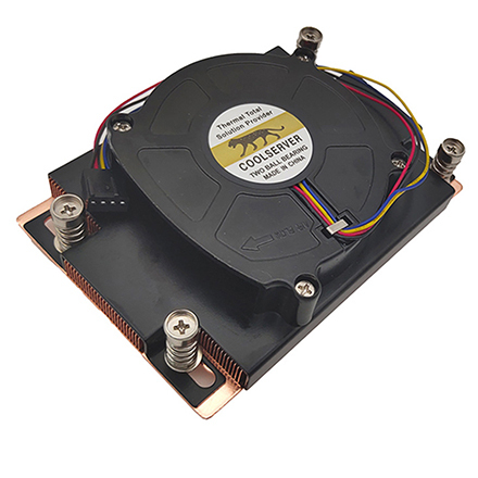 1u Pure Copper Active Amd Sp3 Tr4 Cpu Cooler P14 Vapor Chamber Thermal Cpu Cooler Heatsink