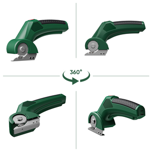 ES-039 3.7V không dây điện kéo cắt quay cầm tay da thợ may điện vải cắt kéo điện kéo - Product Image 5