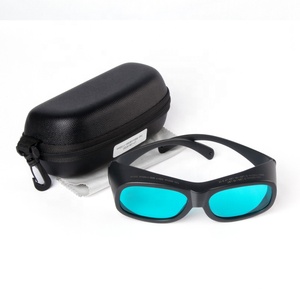 Ad alta richiesta 740-900nm OD 7 + 900-1150nm OD 8 + occhiali di sicurezza per lenti di vetro ad assorbimento laser googles di sicurezza laser