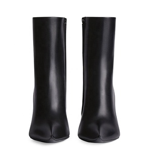 New Custom Slim Heels Shoes Women Pointy Toe Ankle <b>Boots</b> High-Heeled Dress Stiletto Side Zipper Short - Product Image 6