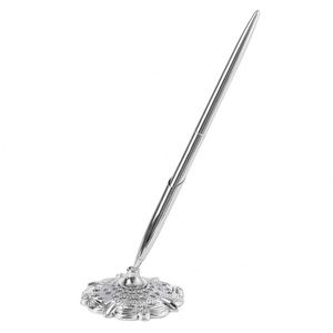 Luxury Metal Desk <b>Pen</b> Promotional Ballpen Wholesale Ballpoint <b>Pen</b> Slim Signature <b>Pens</b> with Custom logo Suitable for Bank Counter - Product Image 5
