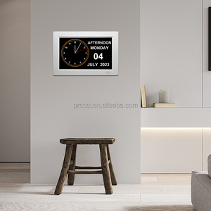 Pros-reloj con recordatorios de medicina, reloj despertador de día Digital con Control remoto, memoria de pérdida de memoria, con pantalla <span class=keywords><strong>IPS</strong></span> HD de 8 pulgadas - Product Image 2