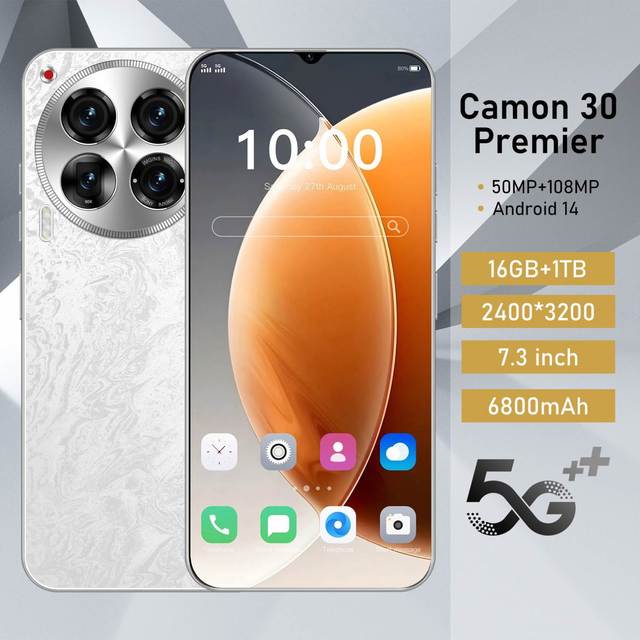 Camon 30 Pro 5G Smartphone with 108MP Rear Camera and 5G Connectivity Elevate Your Gaming Experience