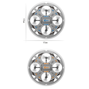 Aereo RC UFO con Sensore di Gravità, Telecomando 2.4G, Luci LED e Mantenimento dell'Altitudine 360° °   Aereo in Schiuma EPP con Funzione di Rotazione - Product Image 3