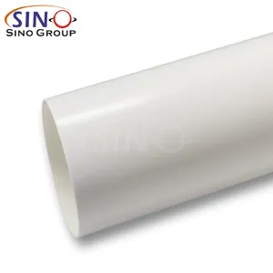 MS-02 1.52x18Mカーラップ高品質PVC素材ビニールラップ装飾無料サンプルカーラップ用スーパーマットサテンホワイトビニール