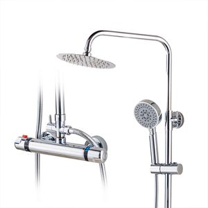 Nueva cromo lluvia termostático ducha en el cuarto de baño grifo - Product Image 1