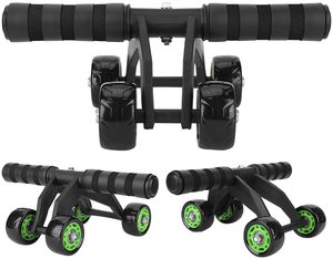 Rana Rebound automatica <span class=keywords><strong>per</strong></span> ruota con supporto <span class=keywords><strong>per</strong></span> gomiti e impugnature <span class=keywords><strong>in</strong></span> schiuma EVA Home Gym attrezzature <span class=keywords><strong>per</strong></span> Core Abs Workout Unisex - Product Image 1