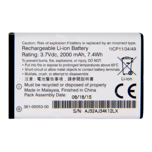 Replacement Battery 010-11599-00 010-11654-03 for GPS Navigator Garmin Montana 600, 600T, 650, 650T, 600t Camo, 680T, 680, 680T