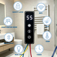 Termostato inteligente WiFi TDS para toallero eléctrico con control de temperatura