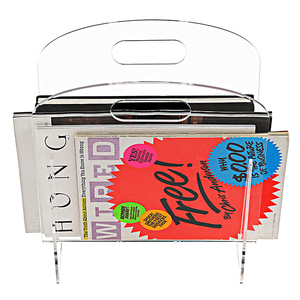 Hiện đại rõ ràng Acrylic A4 tập tin hộp máy tính để bàn văn phòng tài liệu trường hợp và sách tổ chức Rack hiển thị cho thư mục tập tin tổ chức - Product Image 6