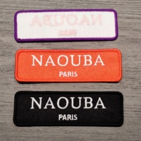 Patchs brodés personnalisés à repasser, feutre 3D en relief, chenille, PVC tissé, DIY pour chapeaux, épreuve de conception gratuite, livraison mondiale
