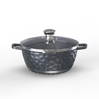 Ensemble de casseroles et poêles en métal moderne de haute qualité, 14 pièces, avec revêtement antiadhésif, compatible induction, respectueux de l'environnement