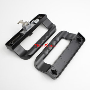 Bán buôn hợp kim nhôm cửa với xử lý cửa trượt xử lý khóa cửa trượt khóa - Product Image 3