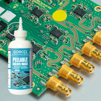 Colle de masquage temporaire à séchage rapide, formule à forte adhérence pour la protection des surfaces de soudure de circuits imprimés, 250 ml, colle de masquage de soudure pelable