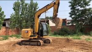 Excavatrice Caterpillar 307E2 d'occasion, 25 tonnes, marteau briseur de tranchées, prix bas, pompe, PLC, caractéristiques principales, moteur, boîte de vitesses, modèle 2016, 118 kW - Product Image 4