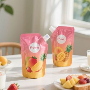 Custom 100ml 200ml 300ml 500ml 1L Spout Pouch Juice Drink <b>Liquid</b> Stand Up Reusable Food Grade OEM Low MOQ <b>Liquid</b> Spout Pouch - Product Image 5