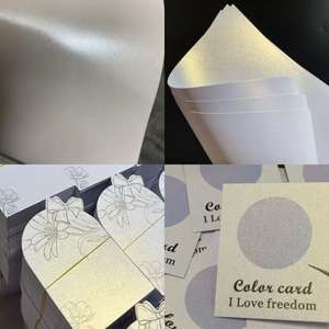 Papier d'emballage spécial écologique double face couché de haute qualité 120gsm-400gsm pour l'épicerie et la promotion - Product Image 5