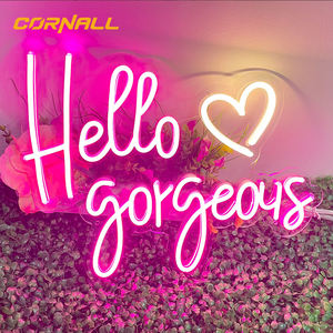 لافتات إعلانية مخصصة بإضاءة LED نيون من الأكريليك الشفاف للديكور والشعارات للمتاجر والحانات والحدائق، بيع مباشر من المصنع - Product Image 4