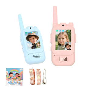 KDJ01 DreamjoX 2025 2026 2024 Juguetes para Niños, Walkie-Talkie con Video, Radio Bidireccional con Pantalla y 4 Efectos de Voz - Product Image 6