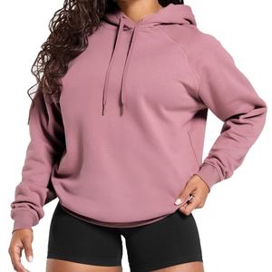 Sudadera con Capucha de Talla Grande para Mujer, de Alta Calidad, Mangas Largas, Logotipo Personalizado, Algodón, para Invierno y Otoño, Sudadera con Capucha para Mujer - Product Image 6