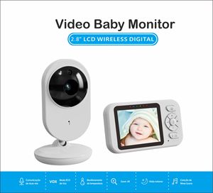 Caméra de surveillance pour bébé sans fil à prix avantageux, audio bidirectionnel, vision nocturne, capteur de température, berceuses, Wi-Fi 2,4 GHz, batterie rechargeable - Product Image 4