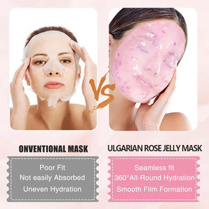 Face Maskss Beauty Treatment Cosmetics Products Anti-Aging Rose Soft Hydro Skin Jelly Powder Mask Collagen Crystal Jelly <strong>Mud</strong>