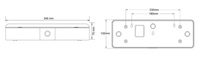 Dreamy Direktvertrieb IP20 Kunststoff Feuerhemmende Batterie-Notfall-LED-Deckenleuchte 3 Stunden Betriebszeit 3 Jahre Garantie für Zuhause