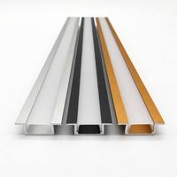 Profilé en aluminium LED pour miroir de vanité, bande lumineuse LED, canal LED, profilé en aluminium LED, canal en aluminium LED