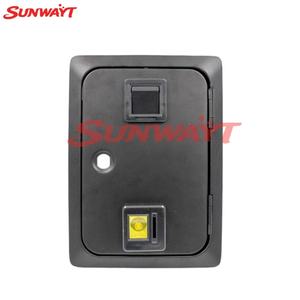 Validador de Monedas de 25 Centavos Estilo American Quarter Arch, Empujador de Monedas de Entrada Simple o Doble, Puerta Metálica para Monedas para Juegos Operados con Monedas - Product Image 2