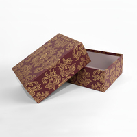 Boîtes à couvercle en deux pièces de haute qualité Boîtes rigides Impression personnalisable de carte blanche en papier kraft