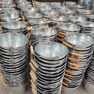 ขายส่งราคาถูก 5L,8L,10L,12L,15L ถังโลหะสําหรับถังชุบสังกะสีน้ํา - Product Image 1