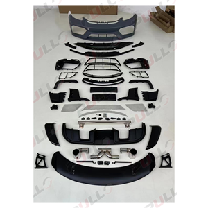 Kit de carrosserie de pare-chocs de voiture de haute qualité pour <span class=keywords><strong>Porsche</strong></span> <span class=keywords><strong>718</strong></span> 2016 + mise à niveau vers le capot d'assemblage de pare-chocs avant arrière en Fiber de carbone de style <span class=keywords><strong>GT4RS</strong></span> - Product Image 1