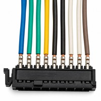 Faisceau de câblage automobile personnalisé 929504 6 929505 6, ensemble de câbles de connecteurs électriques pour systèmes d'éclairage et d'ECU de voiture
