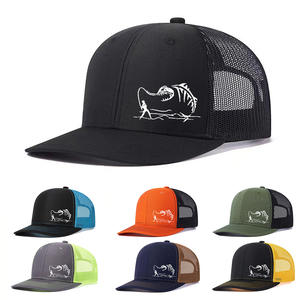 Casquette de baseball à 6 panneaux avec logo personnalisé en gros, casquette de baseball de haute qualité, casquette de camionneur tendance pour hommes - Product Image 2