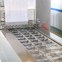 Machine d'emballage sous vide thermoformage automatique pour barquettes, poisson, miel, beurre, sauce, comprimés, blister, fromage, viande |   Scelleuse de barquettes