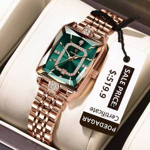 POEDAGAR 785 Montre à quartz en acier inoxydable étanche pour femme, simple, élégante et luxueuse, montre-bracelet pour femme, Relogio Feminino - Product Image 1