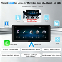 Lecteur vidéo de navigation Carplay 12,3 pouces Android Auto Système Linux LELV pour Mercedes-Benz Classe GLA X156 / C117