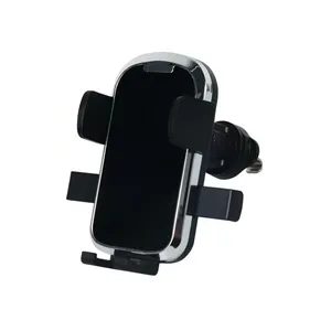 Universal Car Mobile Phone Holder Clip Never Fall Off Hands Free Air Vent Cell Mount Durable Cradle Stand Hook clamp Gravity