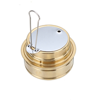 Mini brûleur à alcool extérieur portable ultra-léger pour pique-nique Camping randonnée utilisation de la cuisine