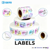 Gran oferta, logotipo impreso, rollo de embalaje, pegatina de sello, pegatinas de agradecimiento personalizadas para pequeñas empresas para aperitivos, Pizza, Oliva, 500 Uds.