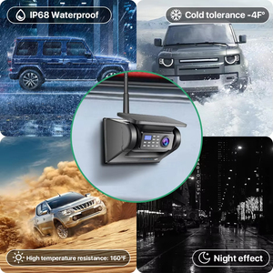 Greenyi Năng Lượng Mặt Trời Năng Lượng 5G <span class=keywords><strong>Wifi</strong></span> Từ Không Dây Sao Lưu Xe Tải Trailer Rvs Xếp Máy Ảnh 1080 IR Tầm Nhìn Ban Đêm Cho <span class=keywords><strong>iPhone</strong></span> <span class=keywords><strong>Android</strong></span> - Product Image 4