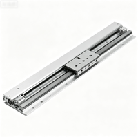 Nouveau Glissière Linéaire Pneumatique à Mouvement Fluide, Pièces Détachées PLC pour Contrôle Industriel SLG-8-200-YSR-A 187857, Mini Actionneur de Guidage